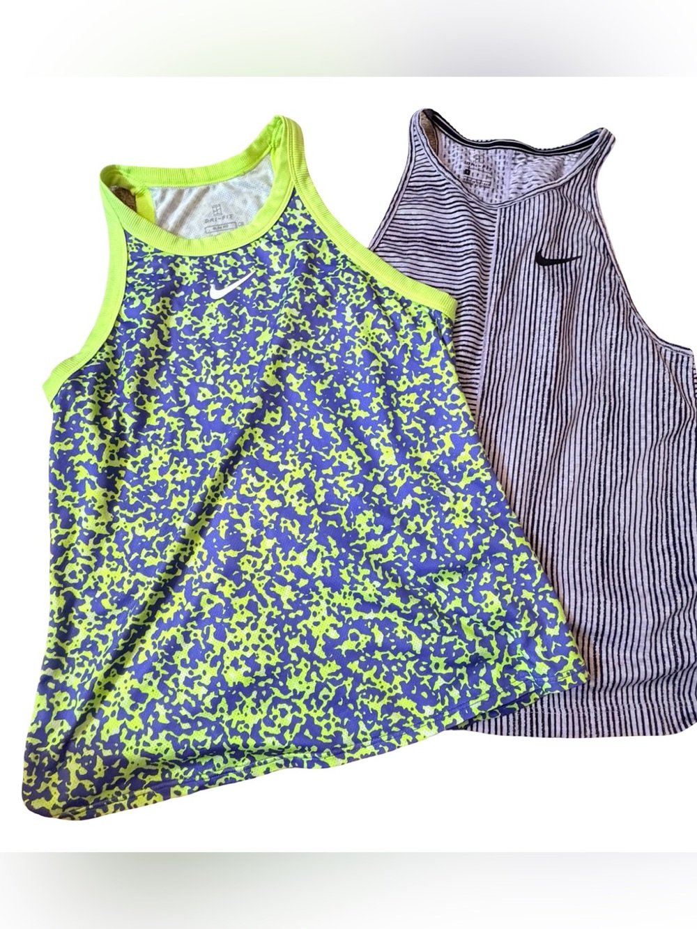2 Nike Dri-FIT Athletic Tanks 💜💛 | small